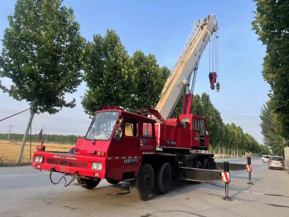 Tadano TG 500E Used 50 Ton Crane – Precision and Power - Image 10