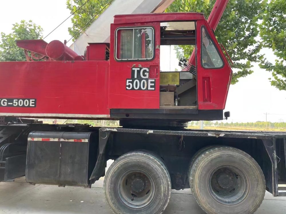 Tadano TG 500E Used 50-Ton Crane – Precision and Power
