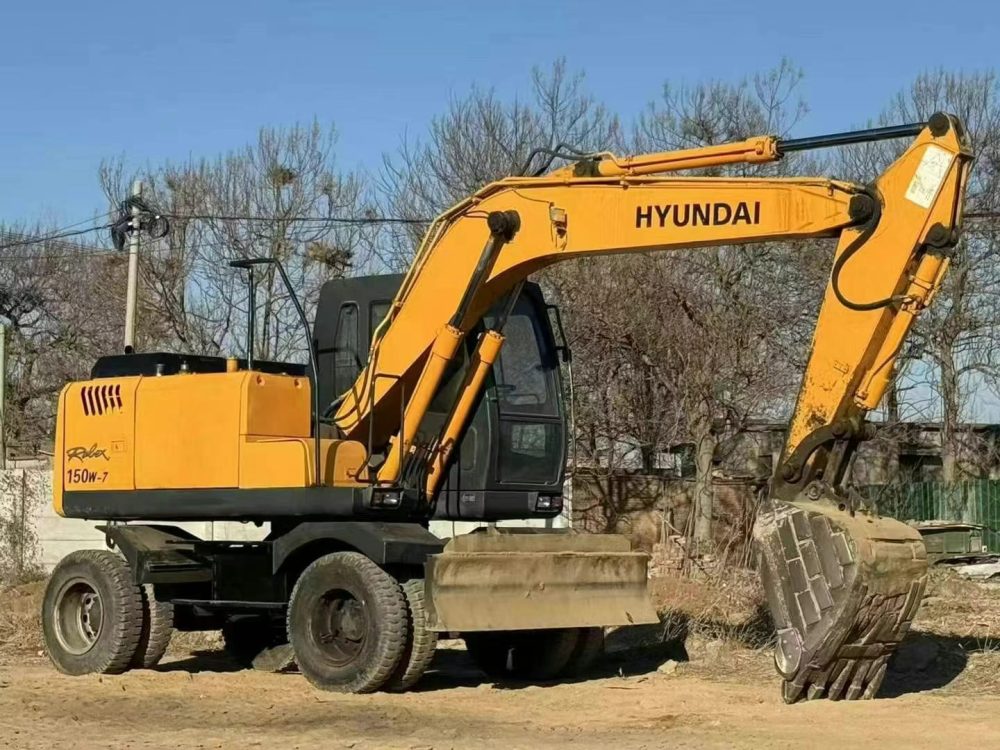 Hyundai R150W-7 year 2013 Used Wheel Excavator