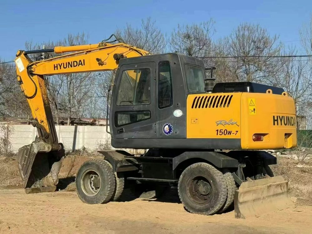 Hyundai R150W-7 year 2013 Used Wheel Excavator
