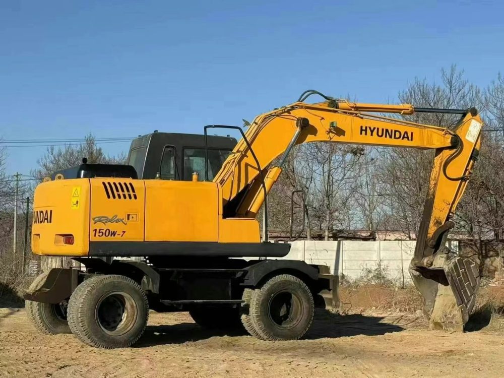 Hyundai R150W-7 year 2013 Used Wheel Excavator